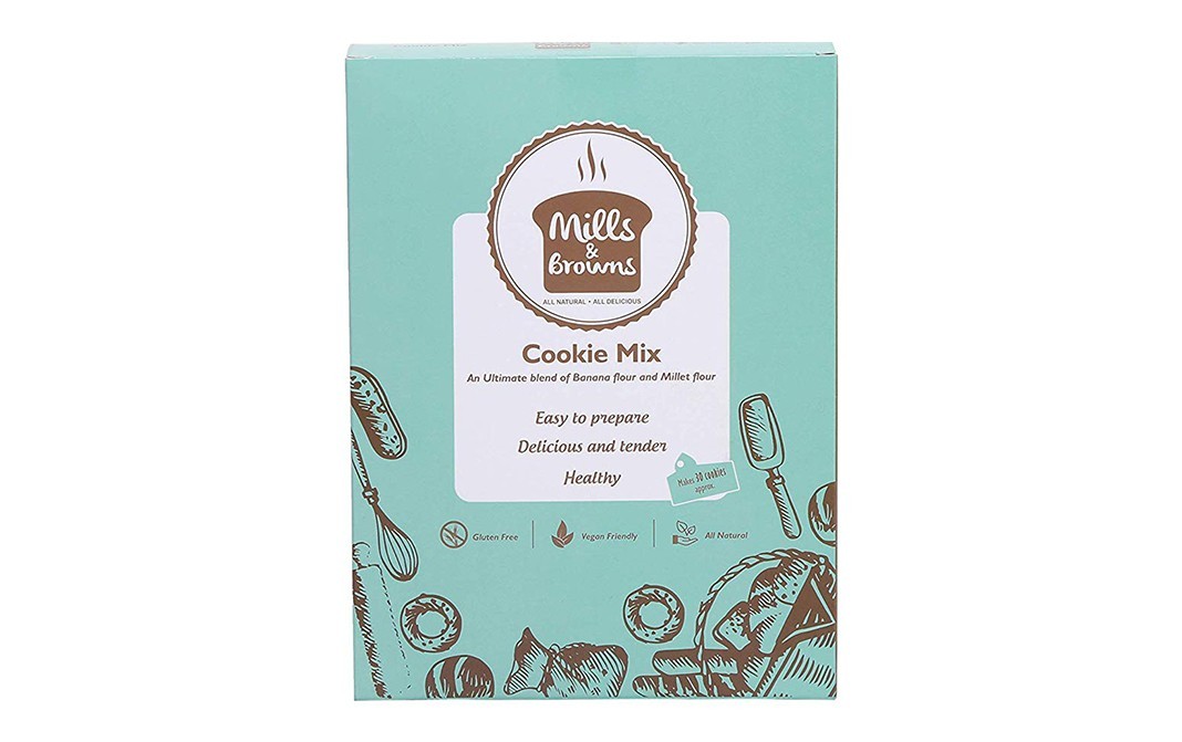 Mills & Browns Cookie Mix    Pack  250 grams